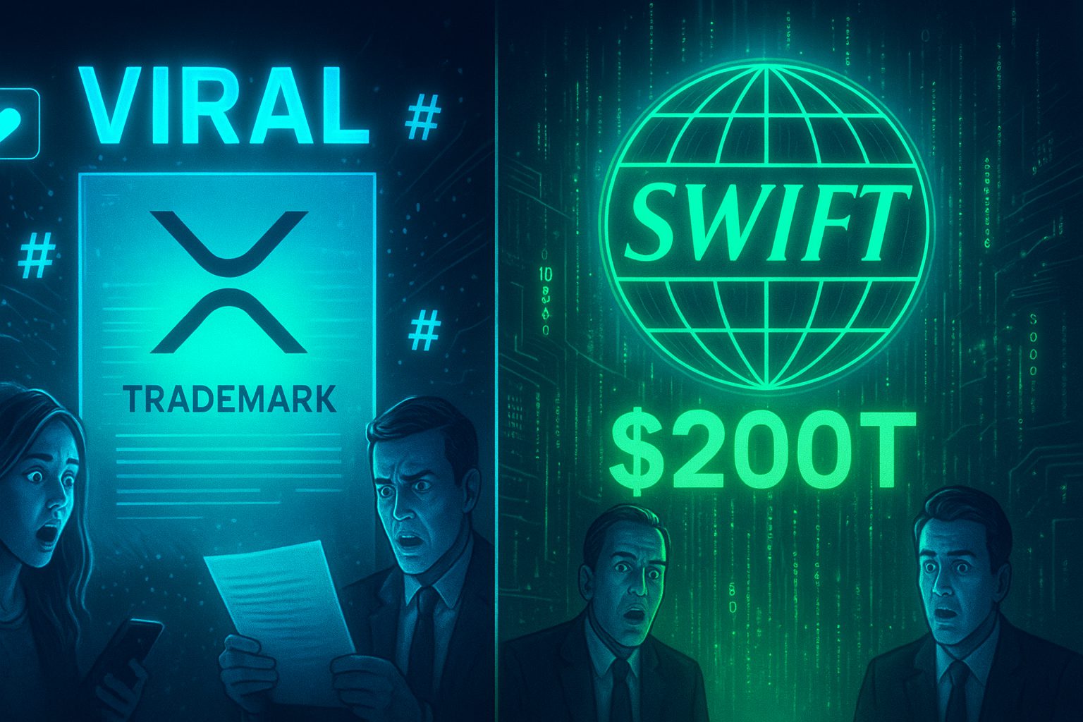 Viral XRP ‘Patent’ Actually Trademark As SWIFT Tests $200T Move