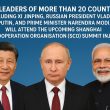 Xi Putin Modi SCO Summit 2025