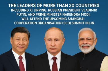 Xi Putin Modi SCO Summit 2025