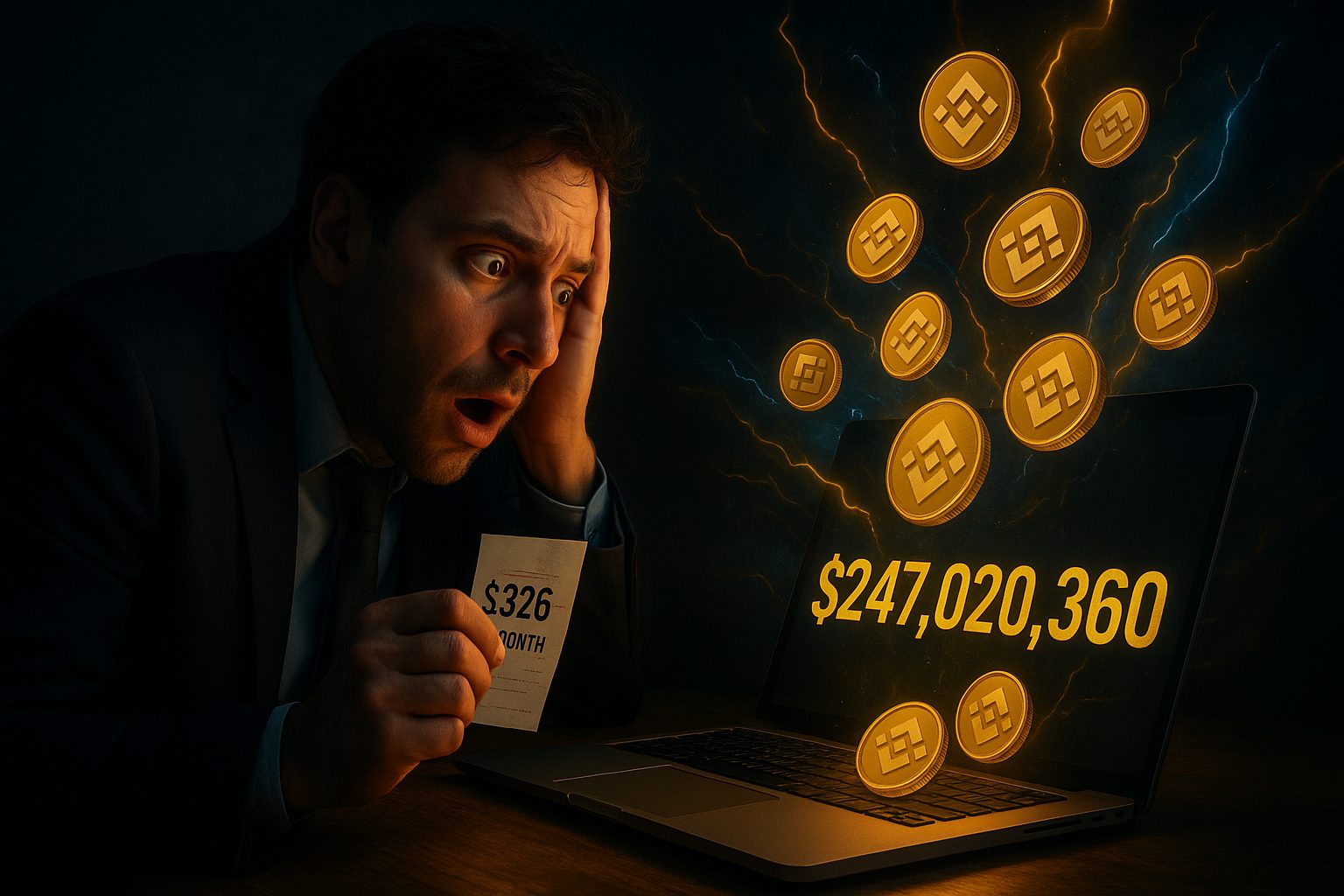 Just 5% of Salary Into Crypto: $326/Month Hit $247M