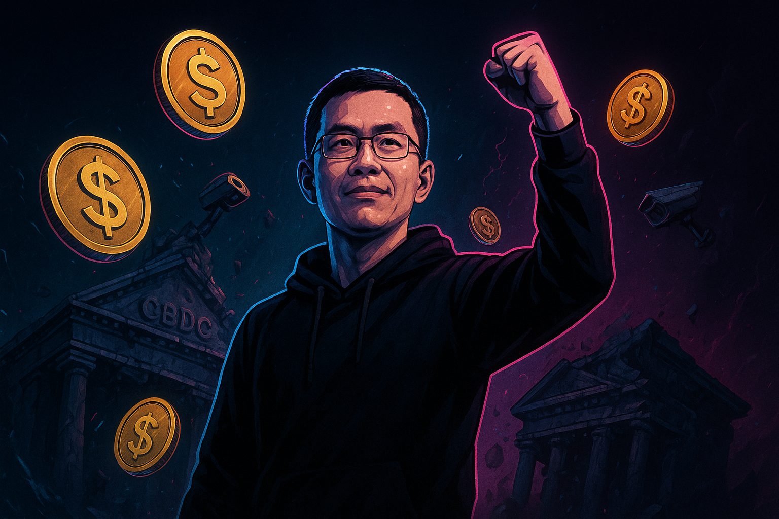 CBDCs Crumble as Privacy Fears Push Stablecoins to Victory, CZ Says