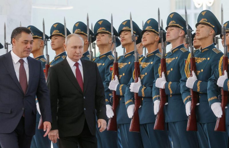 Russia Kyrgyzstan Leaders