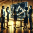 Investors analyzing crypto charts