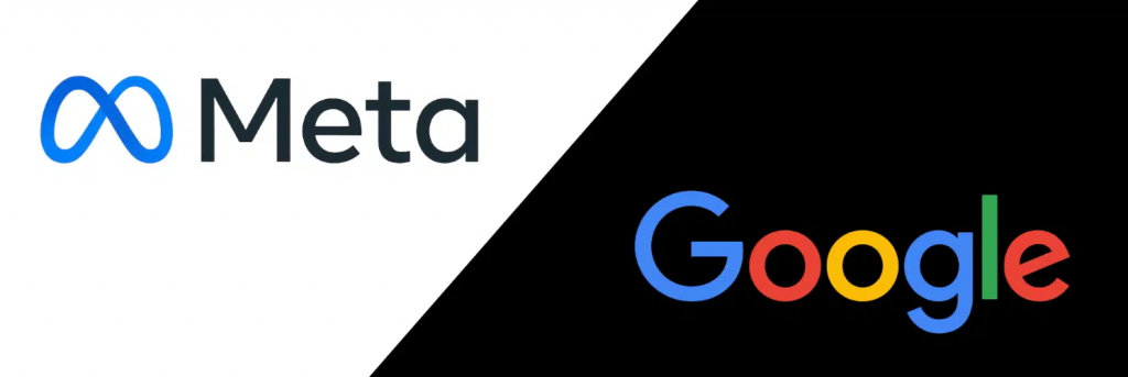 meta and google logos deal