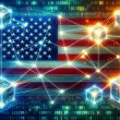 us flag blockchain
