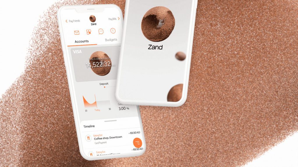 Zand Bank App and Logo