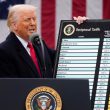 Trump making tariff announcement at press conference
