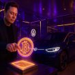 Person buying Wolkswagen with bitcoin