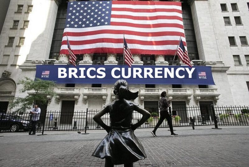 nyse wall street girl brics currency
