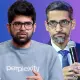 perplexity indian ai firm google chrome sundar pichai alphabet sale offer 34.5 billion