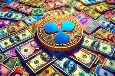 XRP LOGO WITH MONEY