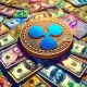 XRP LOGO WITH MONEY