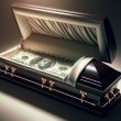 USD IN A COFFIN