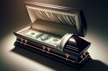 USD IN A COFFIN