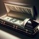 USD IN A COFFIN