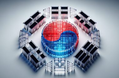 south korea flag crypto blocks