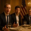 Zuckerberg, Sam Altman, Bill Gates at White House dinner