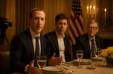 Zuckerberg, Sam Altman, Bill Gates at White House dinner