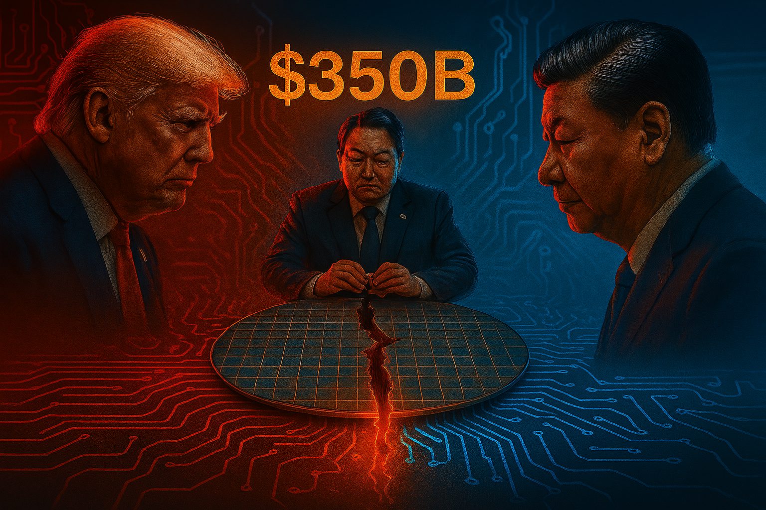 US China Trade Tensions Threaten Chip Supply, Impact Korea Pact