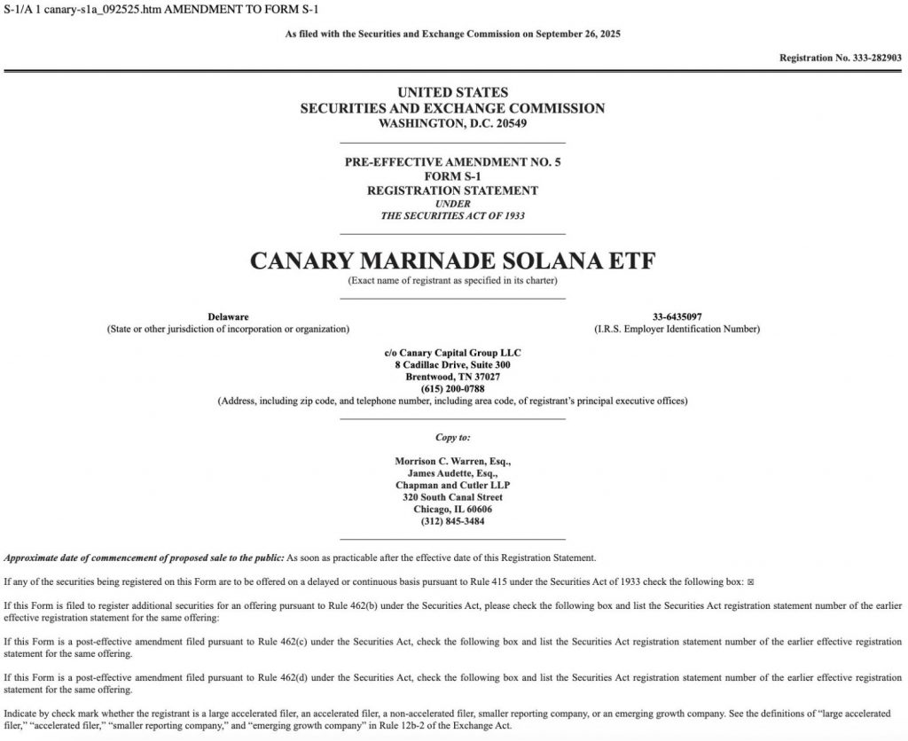 Solana ETF