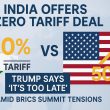 India Offers Zero Tariff Deal
