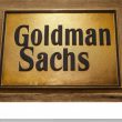 Goldman Sachs Logo Nameplate