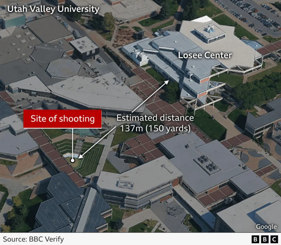 Site of shooting in Utah