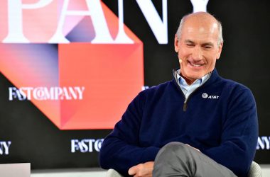 John Stankey, CEO, AT&T speaks at the Fast Company Innovation Festival