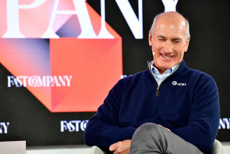 John Stankey, CEO, AT&T speaks at the Fast Company Innovation Festival