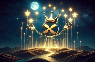 XRP LOGO WITH STARS