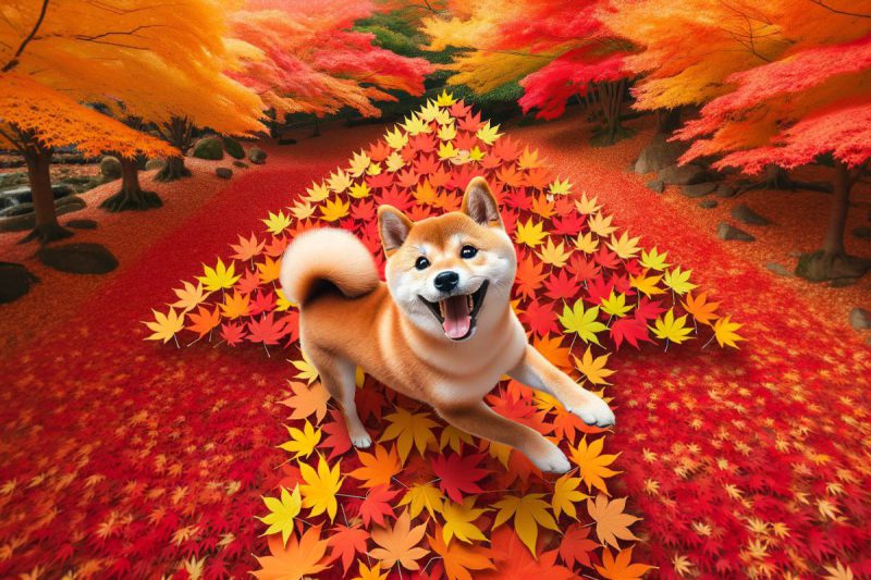 SHIB AUTUMN LEAVES