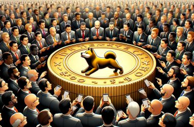 SHIBA INU SURROUNDED BY INVESTORS