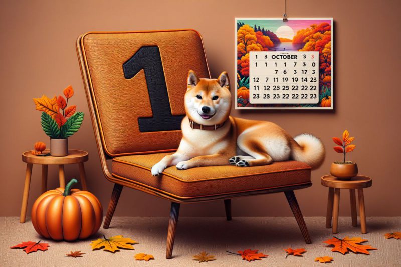 SHIB ON A CHAIR
