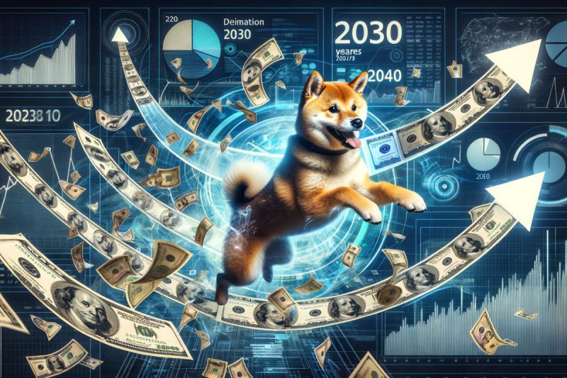 SHIB PLAYING WITH USD BILLS