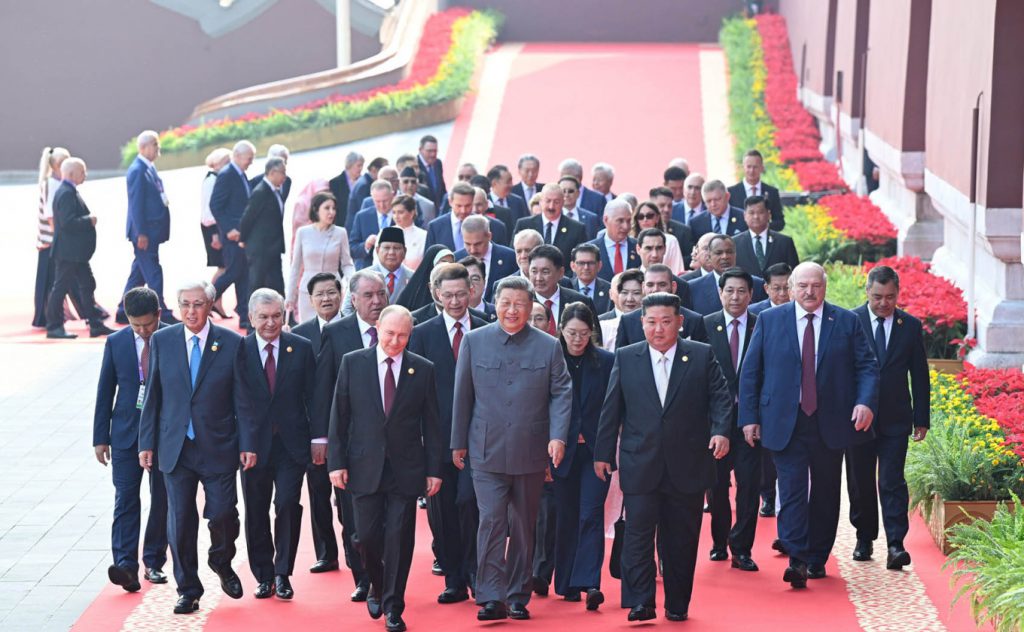 putin xi jinping kim jong un russia china north korea president sco 2025 summit