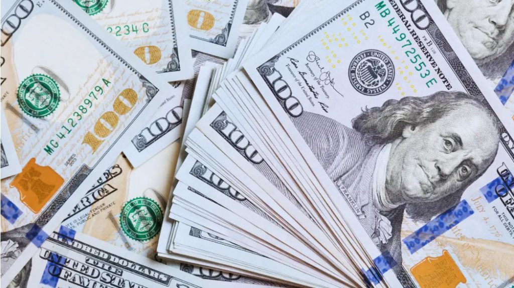 US Dollar Bills Notes