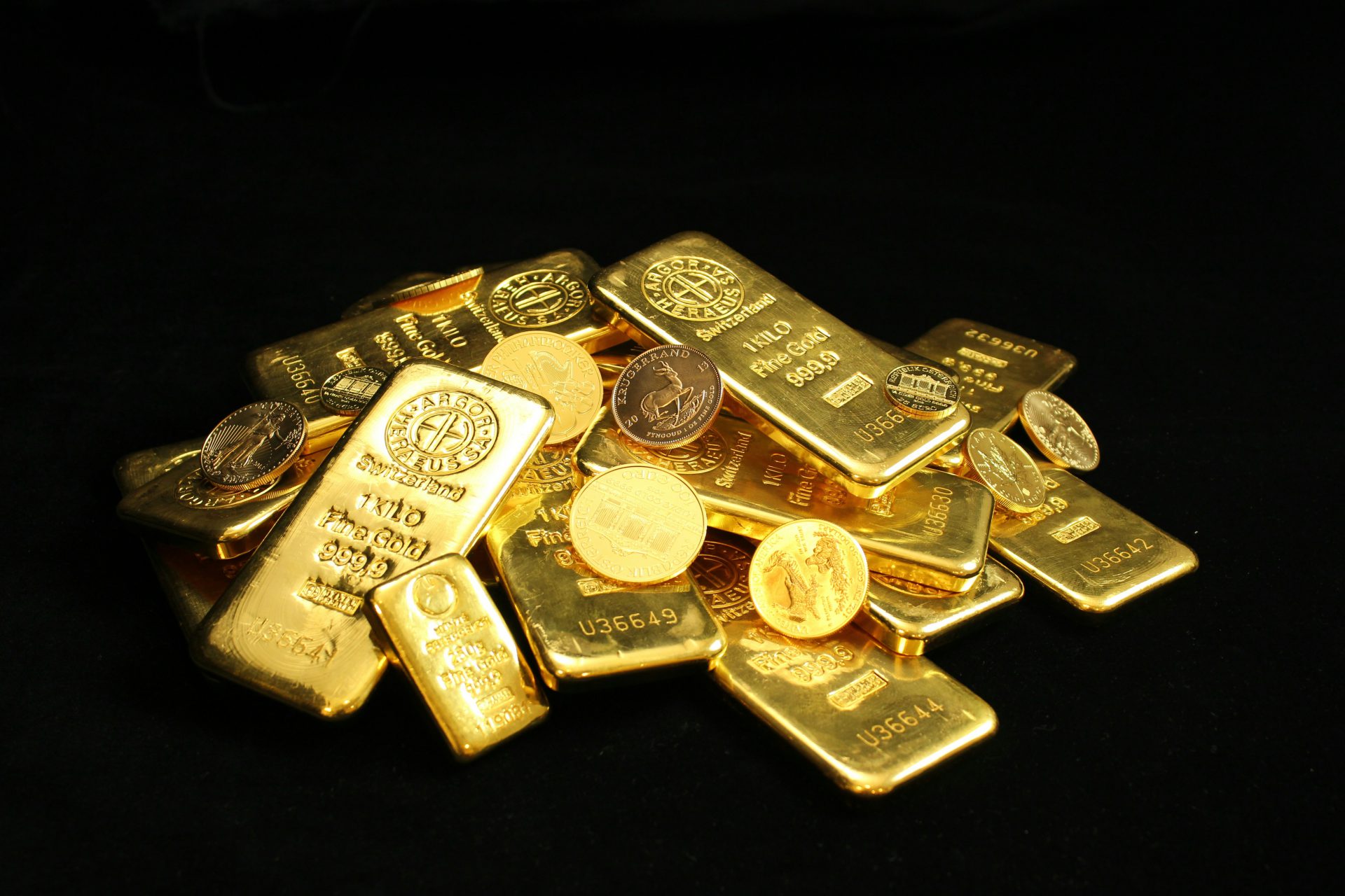 Gold bars