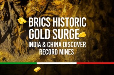 BRICS Historic Gold Surge as India & China Just Found Record Mines