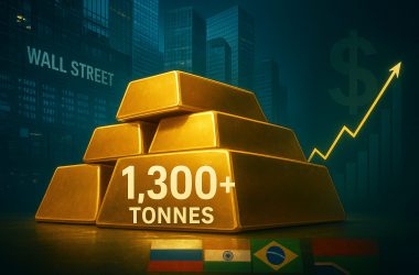 Wall Street Buys 1,300+ Tonnes of Gold Before BRICS Currency Launch
