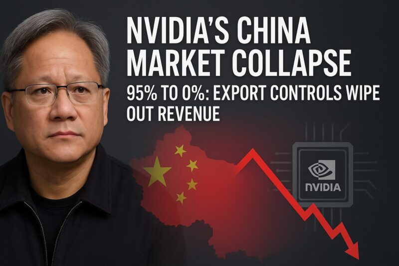 Jensen Huang Nvidia China Market Collapse