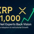 Market Experts Back XRP $1000 Vision Amid Ripple's Expanding Utility