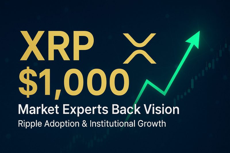 Market Experts Back XRP $1000 Vision Amid Ripple's Expanding Utility