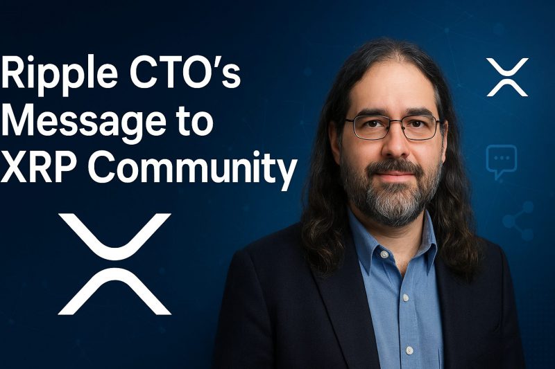 Ripple CTO's New Message Sparks Fresh Energy