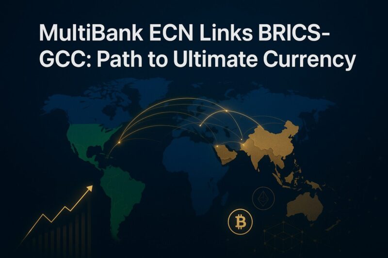 MultiBank ECN Links BRICS–GCC Step Toward the 'Ultimate Currency'