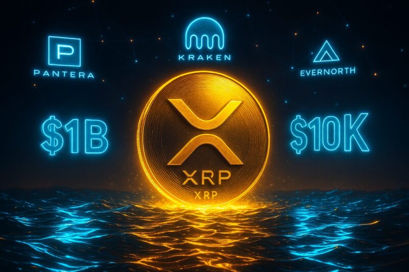 XRP Treasury Kraken, Pantera, Evernoth SPAC