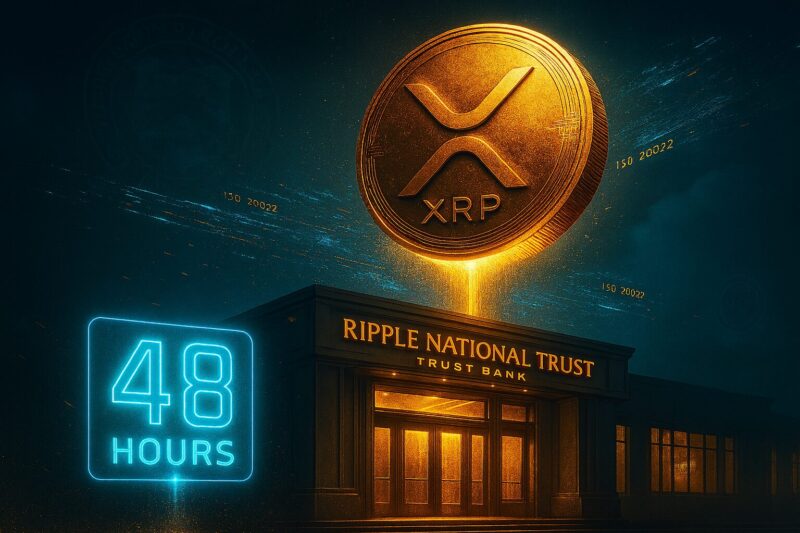 XRP bank charter 48 hours