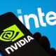 Nvidia intel logo