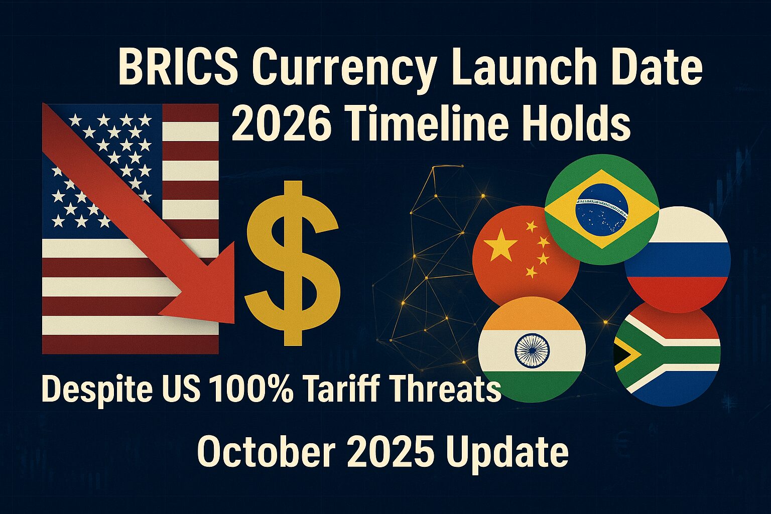 BRICS Currency Launch Date Unaffected by US Stop Move