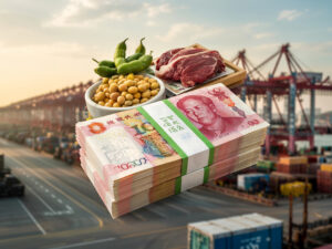 chinese yuan peanuts soybeans beef payments