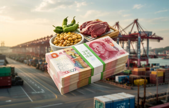 chinese yuan peanuts soybeans beef payments